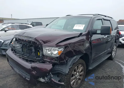 2012 Toyota Sequoia Limited 5.7L V8 from USA, damaged, VIN 5TDJY5G10CS065800